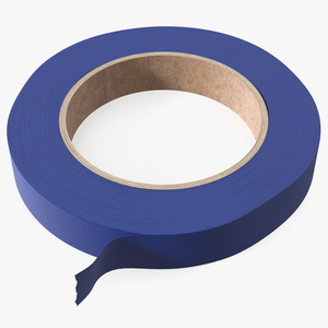 3D Painters Tape Blue model