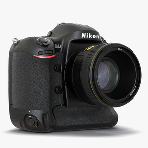 Nikon D4S 3D model