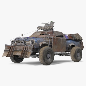 Post Apocalyptic Vehicle 3D model