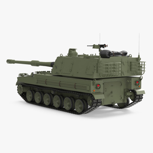 3D South Korean Self Propelled Howitzer