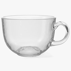 3D model Transparent Empty Tea Cup