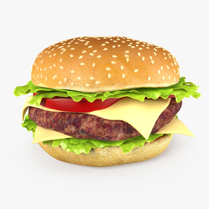 Hamburger 3D model