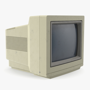 Old Retro Monitor 3D