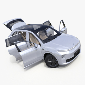 3D LiXiang L6 Pearl White Rigged for Maya model