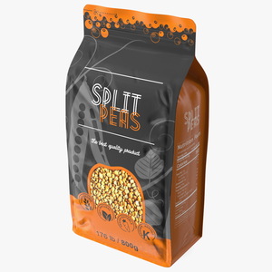 3D Split Peas Package model