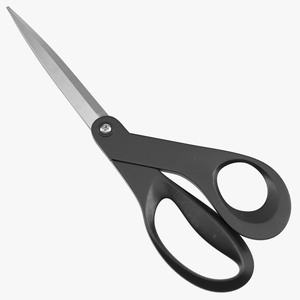 Scissors Black 3D model