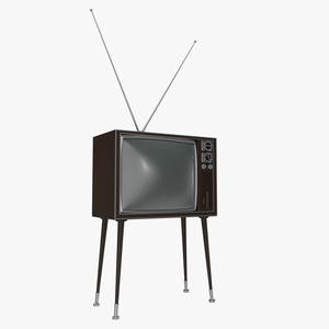 3D model Retro TV 4