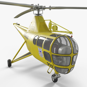 3D Search and Rescue Helicopter Sikorsky H-5