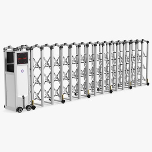 3D model Trackless Automatic Expandable Gate