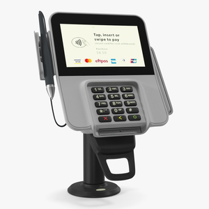 Payment Terminal Carrying Table Bracket 3D model