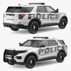 Police Interceptor SUV 3D