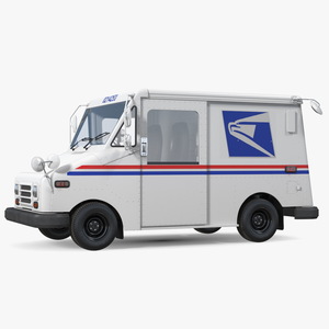 USA Grumman LLV Post Car 3D model