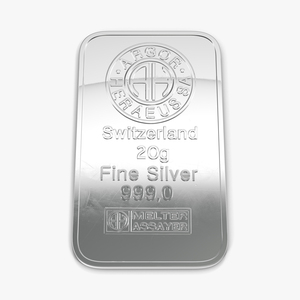 Silver Bar 20g 3D model