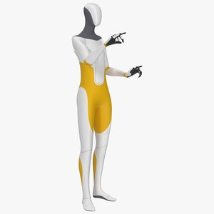 3D model Robotic Humanoid Pointing Pose