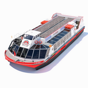 Chinese Cruise Boat 3D model