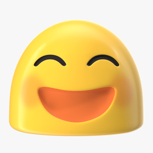 3D Smiling Face Android Emoji