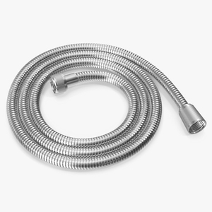 3D Shower Hose Chrome model