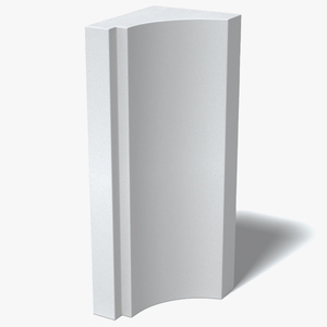 3D model Architectural Molding Gypsum Type 8