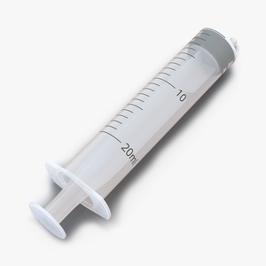 3D Disposable Syringe 20ml model