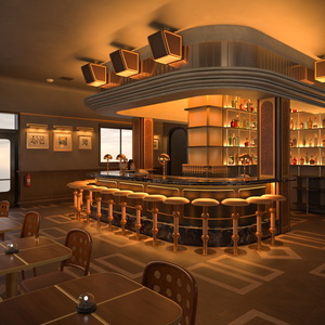 3D Private Home Bar