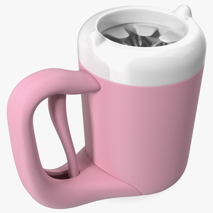 3D model Paw Washer Pink