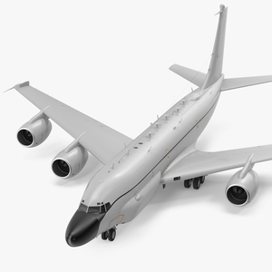 3D model Boeing RC-135 Large Reconnaissance Aircraft Rigged