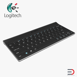 Logitech Tablet Keyboard 3D model