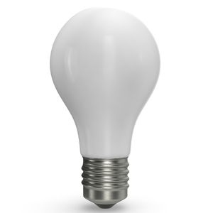 3D Matte Light Bulb