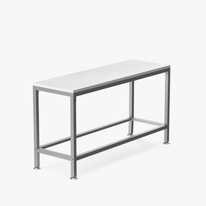 3D Low Shelf Silver