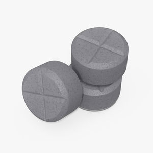 Potassium Iodine Tablets 3D model