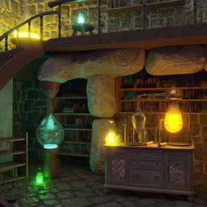 3D model Alchemist Laboratory