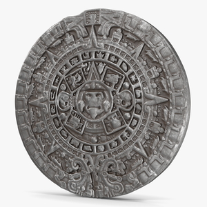 3D model Maya Calendar Metall