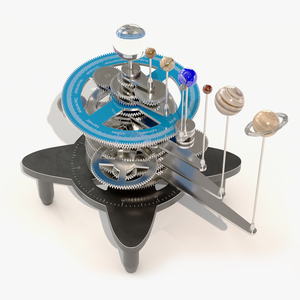 3D model Orrery Mechanical Solar System