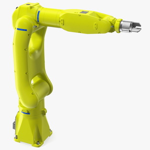 3D Articulated Industrial Robot model