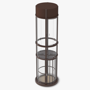 Vuelift Full Glass Lift Brown 3D model