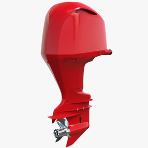 Outboard Motor 3D model