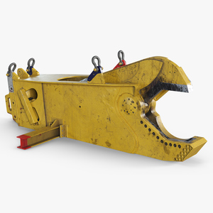 3D model Offshore Hydraulic Pipe Cutter Used