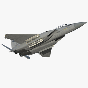 F-15 Silent Eagle Rigged 3D model