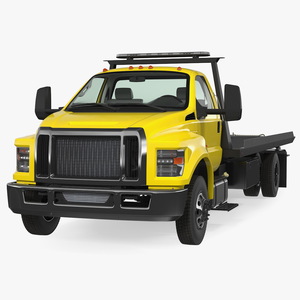 Tow Truck Flatbed 3D