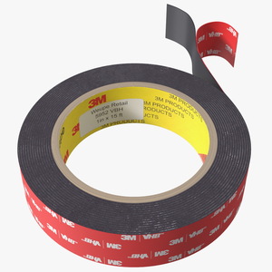 VHB 3M 5952 Double Sided Acrylic Foam Tape 3D