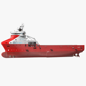 3D model REM EIR Offshore Supply Vessel