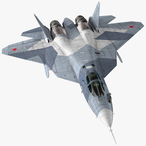 3D Stealth Multirole Fighter SU 57