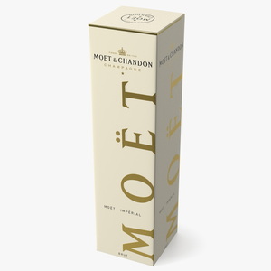 Champagne Box Moet and Chandon Brut Imperial 3D model