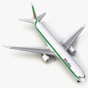 3D model Boeing 767 400ER Alitalia