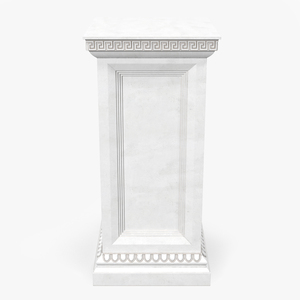 3D Column Base Greco Roman model