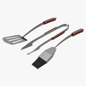 Grilling Tool Set 3D