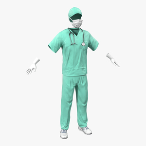 3D Surgeon Dress 17