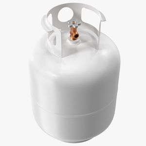 3D Small Gas Cylinder model