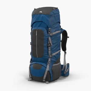 Large Camping Backpack 3D