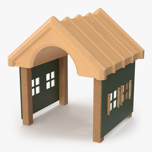 3D Training Park Dog House model